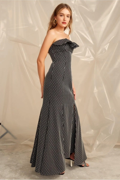 Shop C/meo Collective Even Love Gown In Black