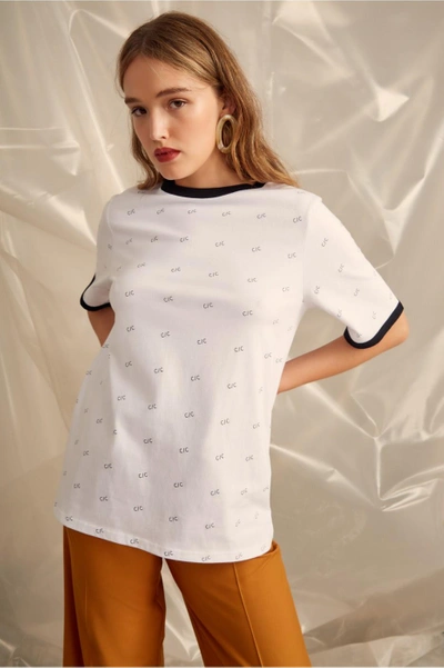 Shop C/meo Collective Notify T-shirt In White