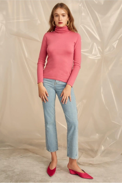 Shop C/meo Collective New Rules Knit Top In Pink