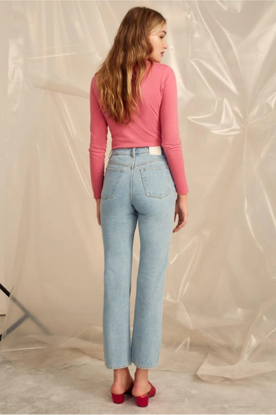 Shop C/meo Collective Facilitate Jeans In Washed Blue