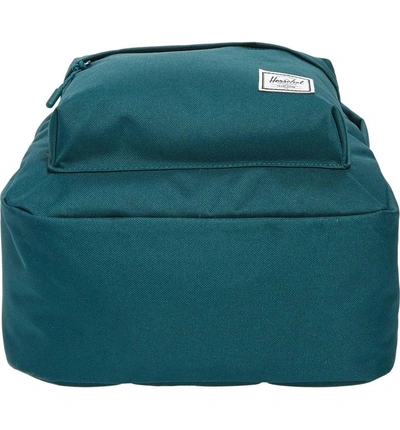 Shop Herschel Supply Co Classic Mid Volume Backpack - Blue In Deep Teal