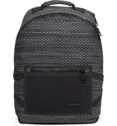 Shop Eastpak Twine Lab Padded Pak'r Backpack - Black In Dark Twine