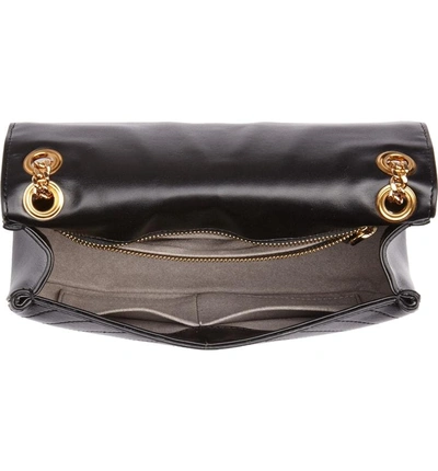 Shop Stella Mccartney Star Faux Leather Crossbody Bag - Black