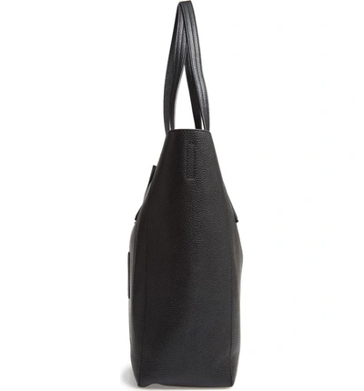 Shop Michael Michael Kors Large Leather Tote In Black