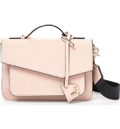 Shop Botkier Cobble Hill Leather Crossbody Bag In Blossom