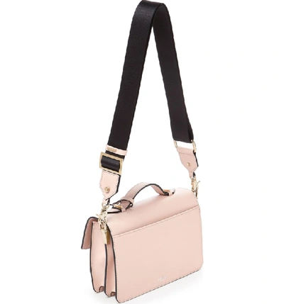 Shop Botkier Cobble Hill Leather Crossbody Bag In Blossom