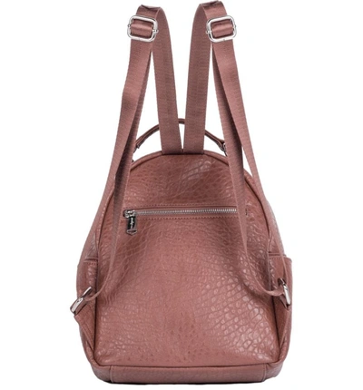 Shop Urban Originals Vegan Leather Mini Backpack In Rose Pink