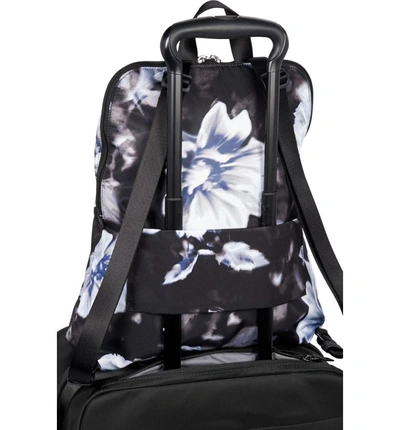 Shop Tumi Voyageur - Just In Case Nylon Travel Backpack - Black In Photo Floral