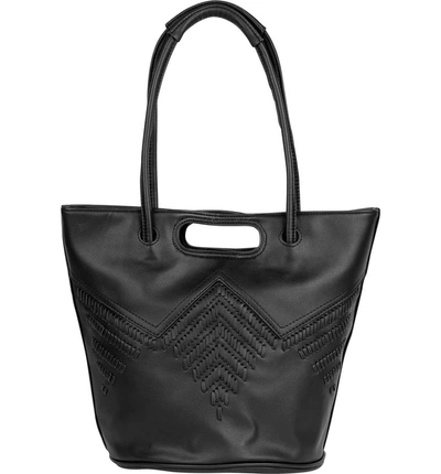 Shop Urban Originals Style Vegan Leather Tote Bag - Black