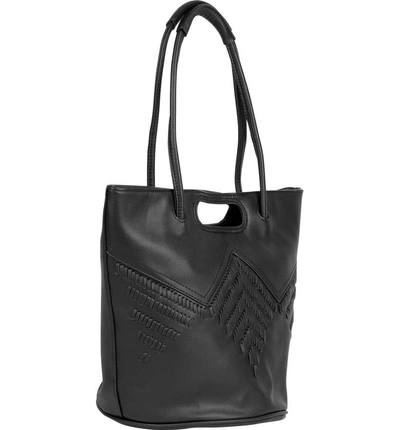 Shop Urban Originals Style Vegan Leather Tote Bag - Black