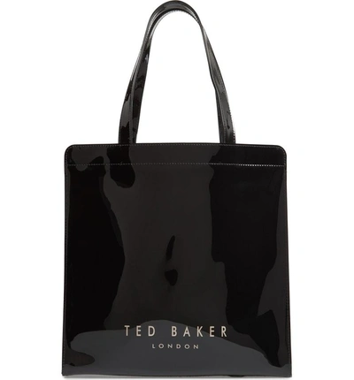 Shop Ted Baker Auracon Bow Icon Tote - Black