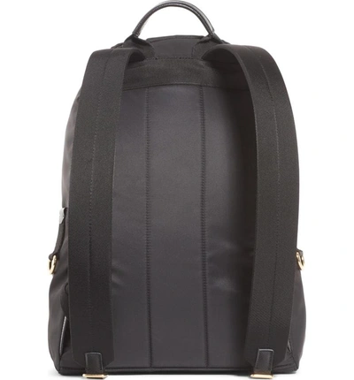 Shop Dolce & Gabbana Logo Nylon Backpack - Black In Nero