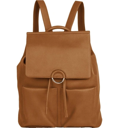 Shop Urban Originals The Thrill Vegan Leather Backpack In Tan