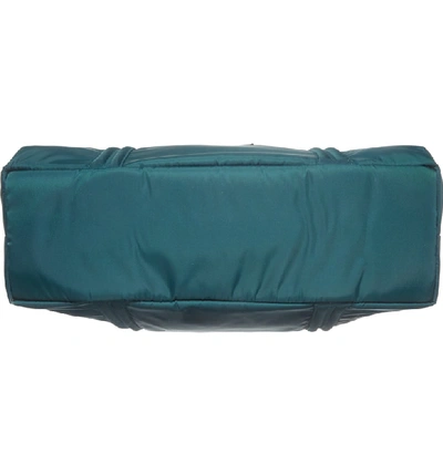 Herschel Supply Co Strand Flight Satin Duffel Bag - Blue In Deep Teal