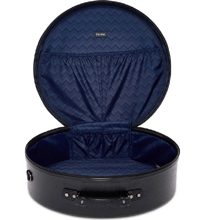 Shop Calpak Baye Large Hardcase Hat Box In Noir