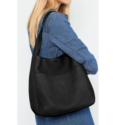 Shinola Cass Dearborn Leather Hobo Black ModeSens