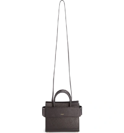 Shop Givenchy 'mini Horizon' Calfskin Leather Tote - Black