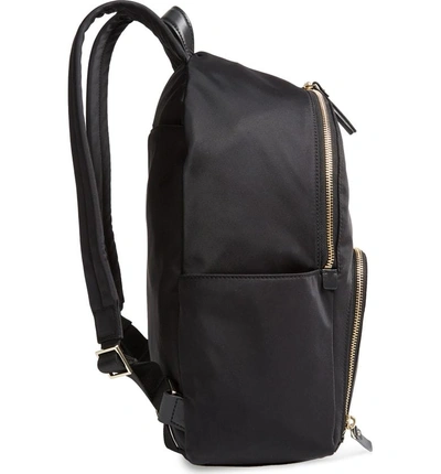 Shop Kate Spade Watson Lane - Baby Hartley Nylon Backpack In Black