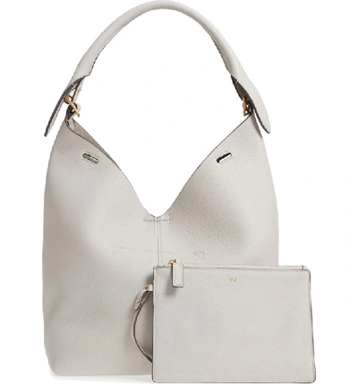 Shop Anya Hindmarch Small Build A Bag Leather Base Bag In Steam