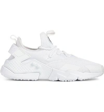 Shop Nike Air Huarache Drift Sneaker In White/ Black