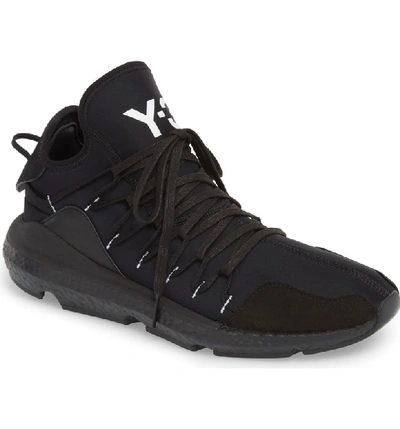 Shop Y-3 X Adidas Kusari Sneaker In Black/black