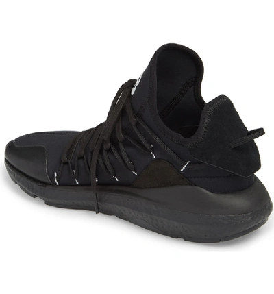 Shop Y-3 X Adidas Kusari Sneaker In Black/black