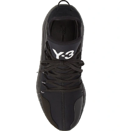 Shop Y-3 X Adidas Kusari Sneaker In Black/black