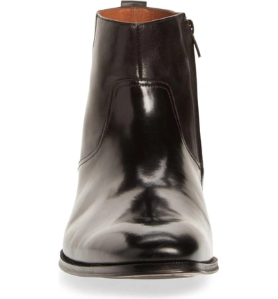 Shop Florsheim Belfast Mid Zip Boot In Black Leather