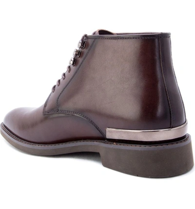 Shop Zanzara Soland Boot In Brown Leather