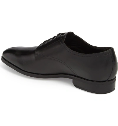 Shop To Boot New York Dwight Plain Toe Derby In Black Leather