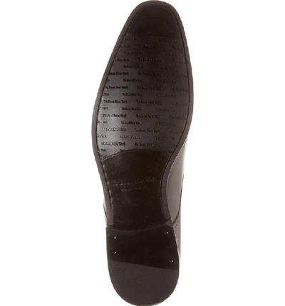 Shop To Boot New York Dwight Plain Toe Derby In Black Leather
