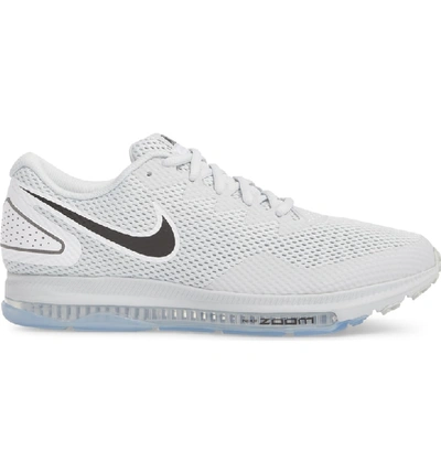 Shop Nike Zoom All Out Low 2 Running Shoe In Pure Platinum/ Black/ White