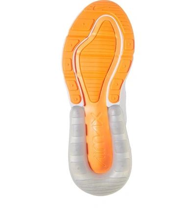 Shop Nike Air Max 270 Sneaker In White/ Black/ Total Orange