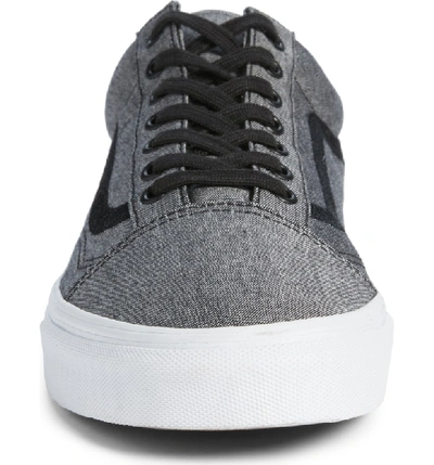 Shop Vans Old Skool Sneaker In Black/ True White/ Grey