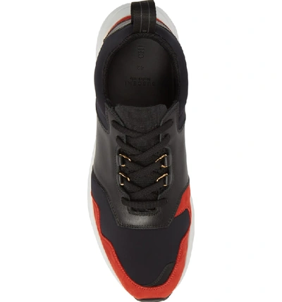 Shop Buscemi Ventura Retro Sneaker In Black/ Red