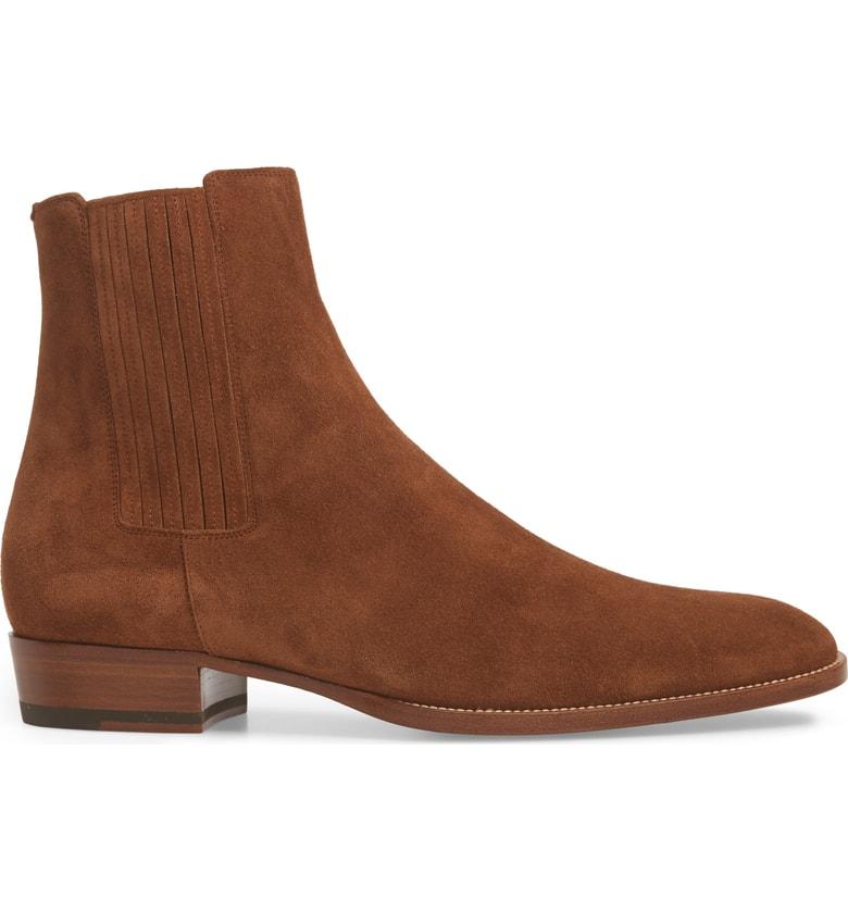 suede chelsea ankle boots