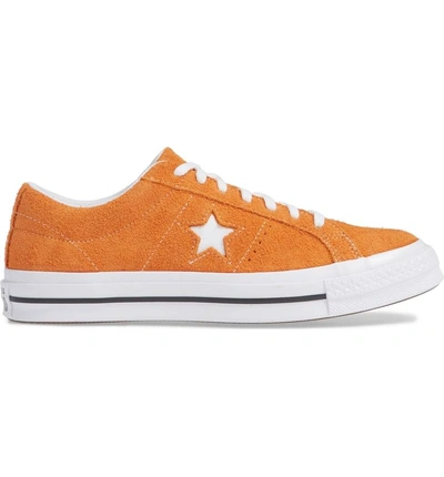 Shop Converse One Star Low Top Sneaker In Bold Mandarin Orange