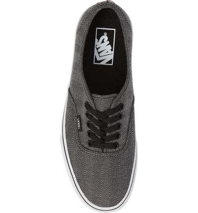 Shop Vans Ua Authentic Sneaker In Black/ True White