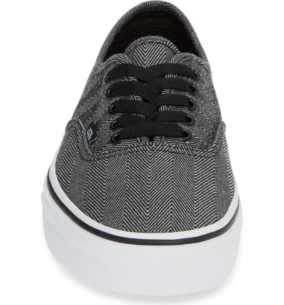 Shop Vans Ua Authentic Sneaker In Black/ True White