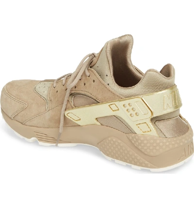 Shop Nike 'air Huarache Premiere' Sneaker In Khaki/ Gold/ Sail