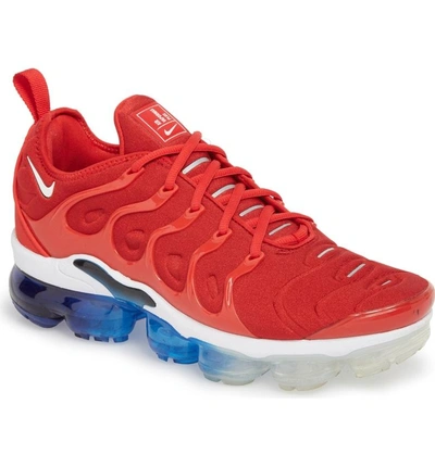 Shop Nike Air Vapormax Plus Sneaker In University Red/ White/ Blue