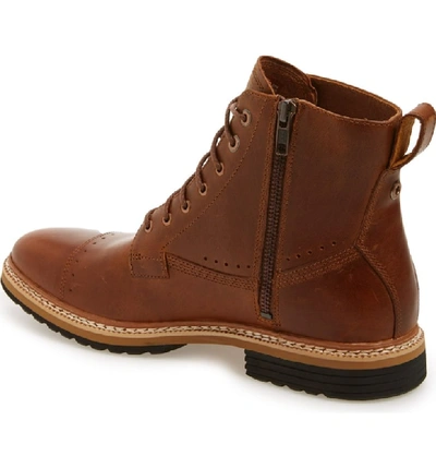 Shop Timberland Westhaven 6 Side Zip Boot In Light Brown Leather