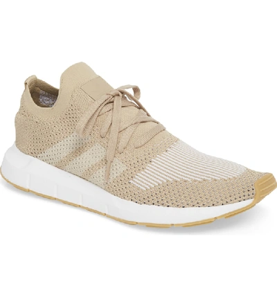 Adidas Originals Men's Swift Run Primeknit Running Shoes, Brown | ModeSens