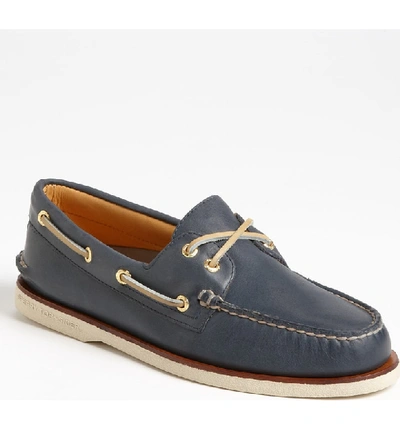 Shop Sperry 'gold Cup - Authentic Original' Boat Shoe In Navy