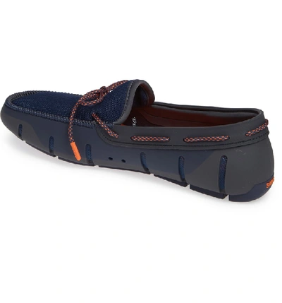 Shop Swims Stride Lace Loafer In Navy/ Dark Gray