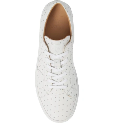 Shop Greats Royale Dots Low Top Sneaker In White W/ 3m Dots