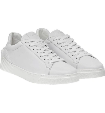 Shop Versace Sculpted Medusa Low Top Sneaker In White
