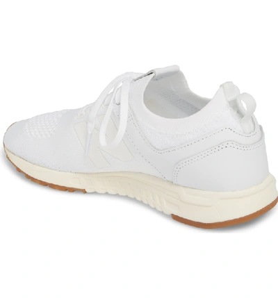 Shop New Balance 247 Decon Knit Sneaker In White