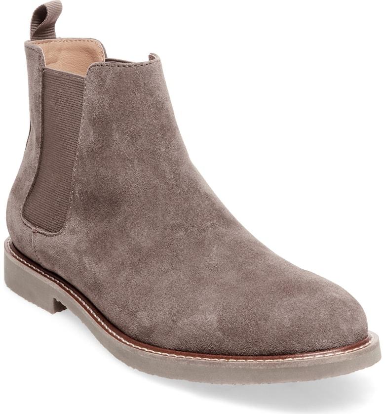 steve madden highline suede chelsea boots