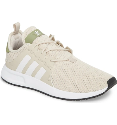 Shop Adidas Originals X Plr Sneaker In Brown/ White / Trace Cargo